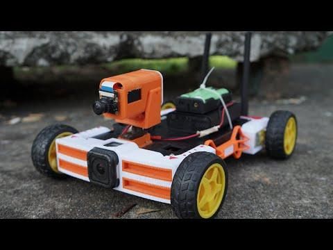 3D Printed Robotics Development Platform With Nvidia Jetson Nano