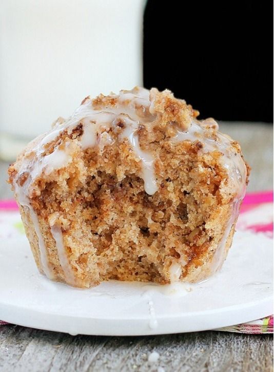 Coffee Cake in a Mug {Healthy Version}