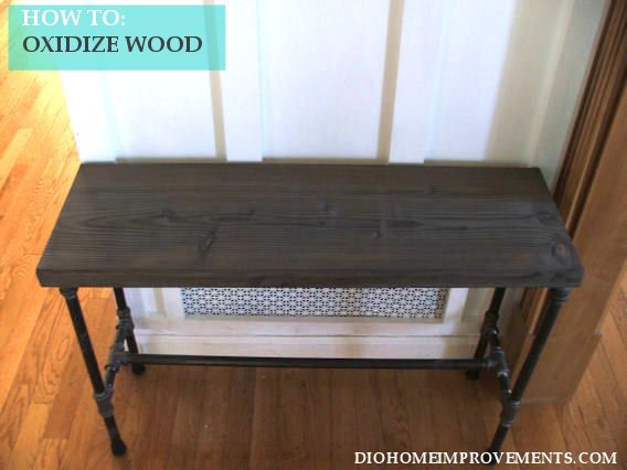 Oxidize Wood Stain