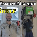 Wall-Mount Shelf for Flux-Core Welding Machine