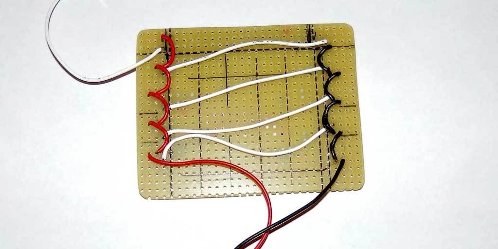 Hack in Neopixels Strips to Facilitate Soldering (I)