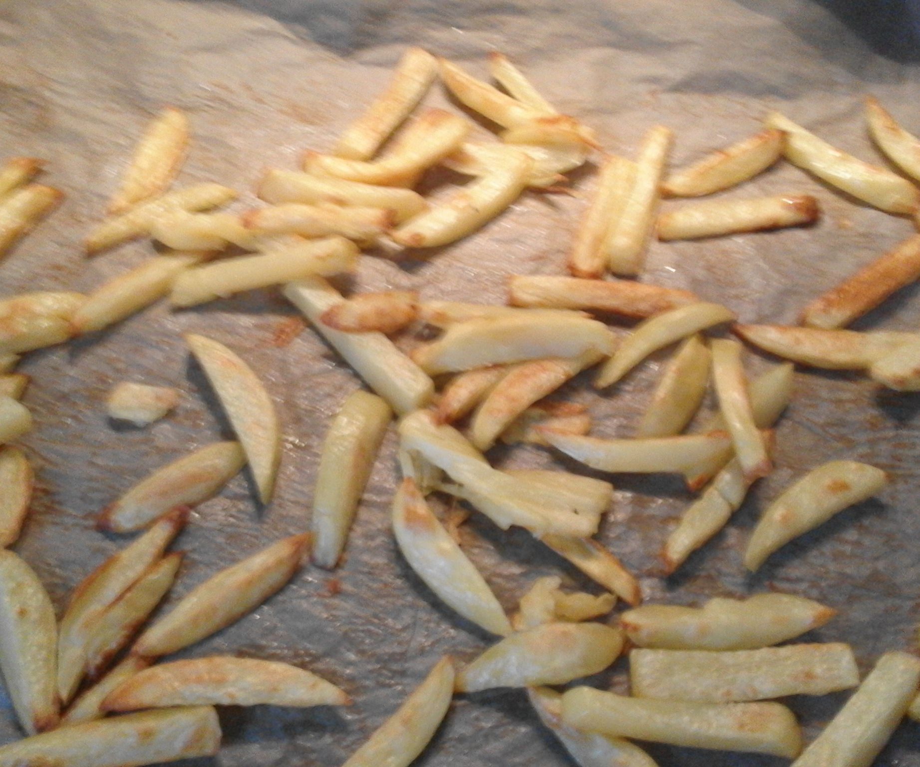 Homemade 3 Ingredient Fries
