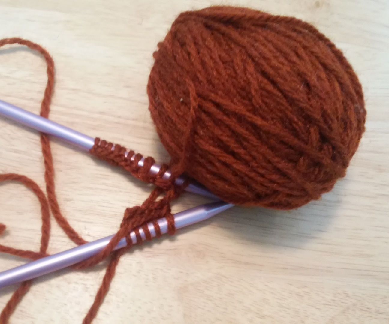 Lefty Knitting 101: Casting on a Stitch