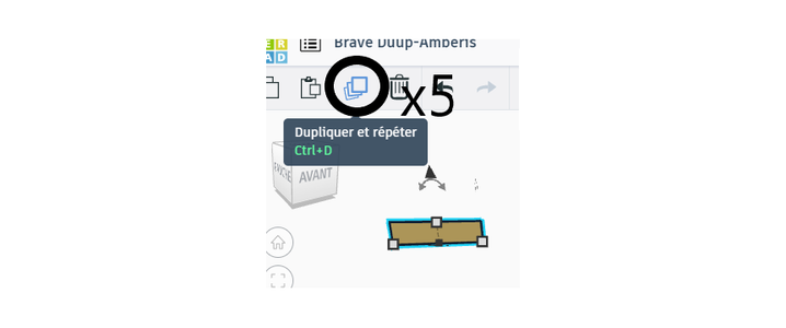 Duplicate and Put the Rectangles in Place