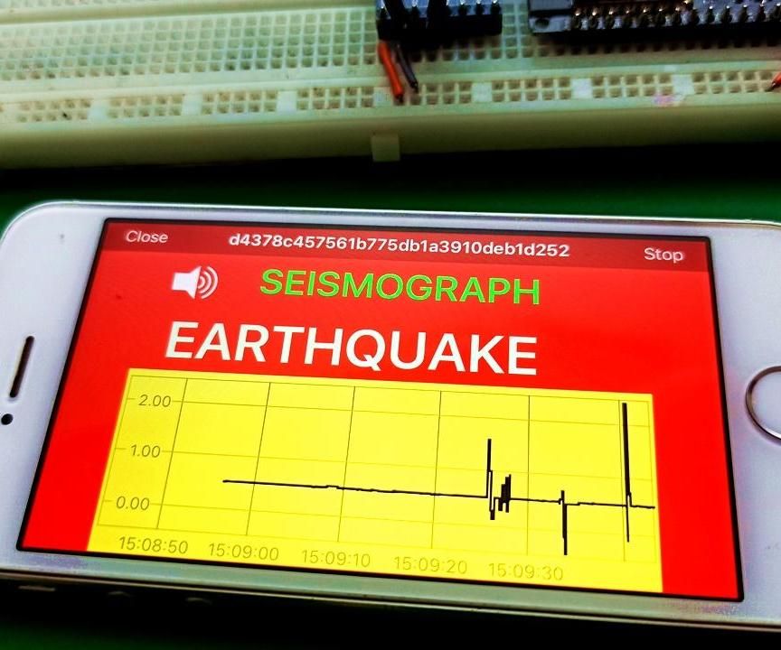 Internet Earthquake Alert! Project of 4 Electrical Connections!