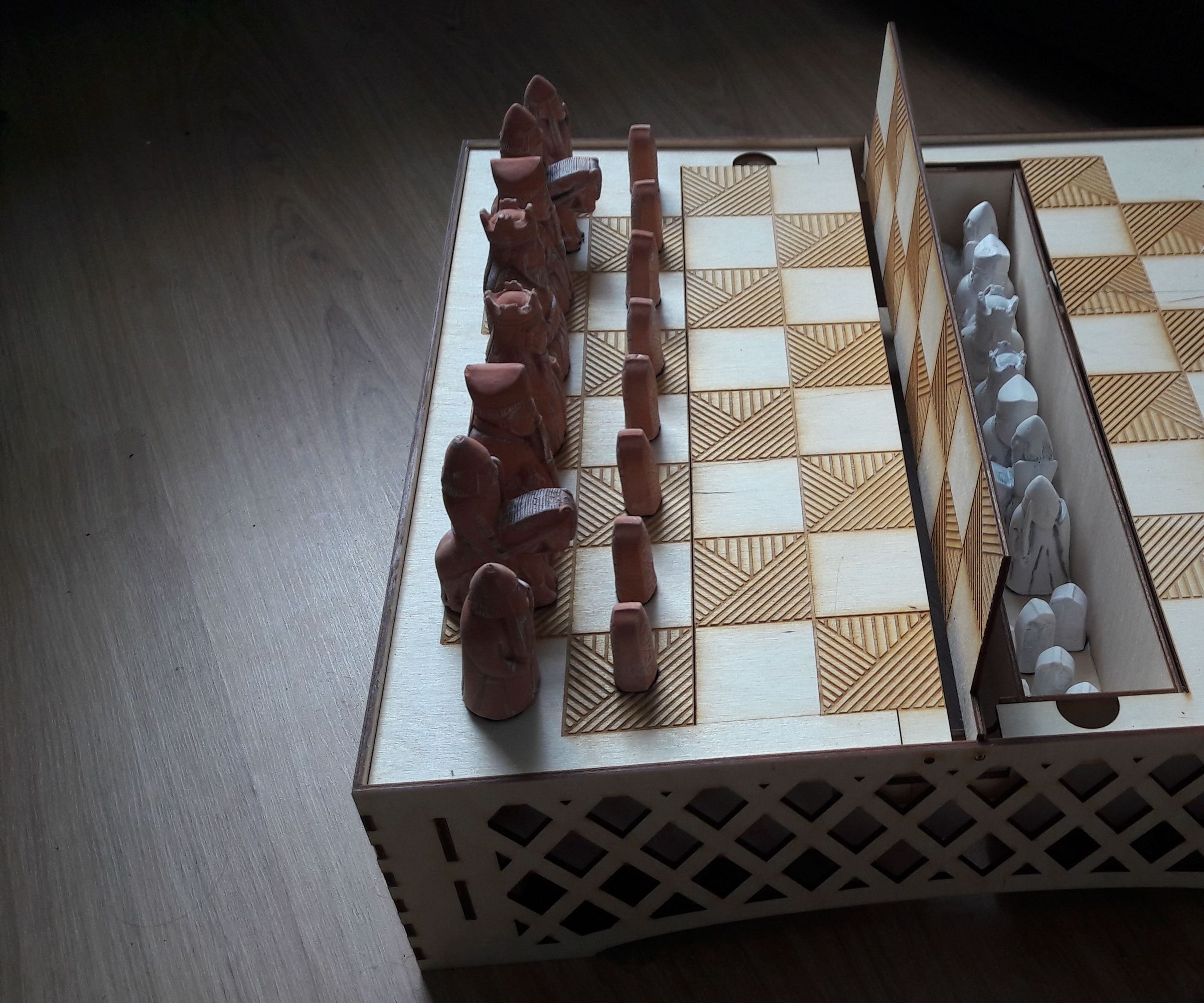 Lasercut Chess Board