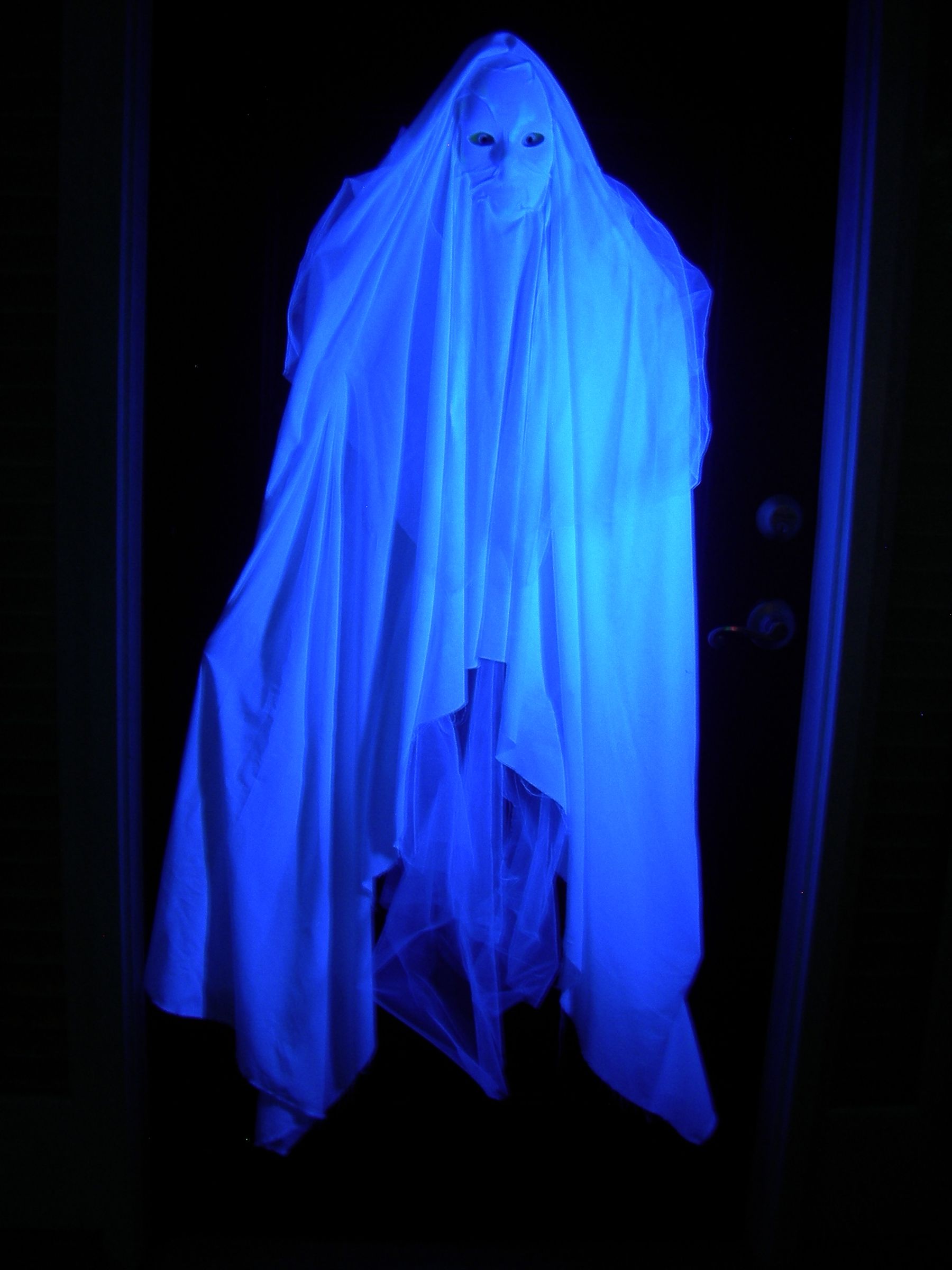 Tracking Ghost Door Decor (super Easy) 3 Steps (with Pictures