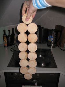Shape Shifting Wood Trivet