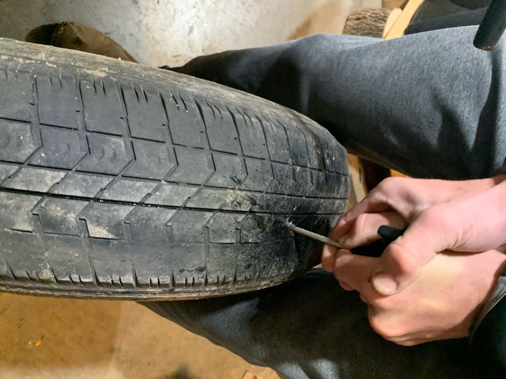 How to Plug a Tire 5 Steps Instructables