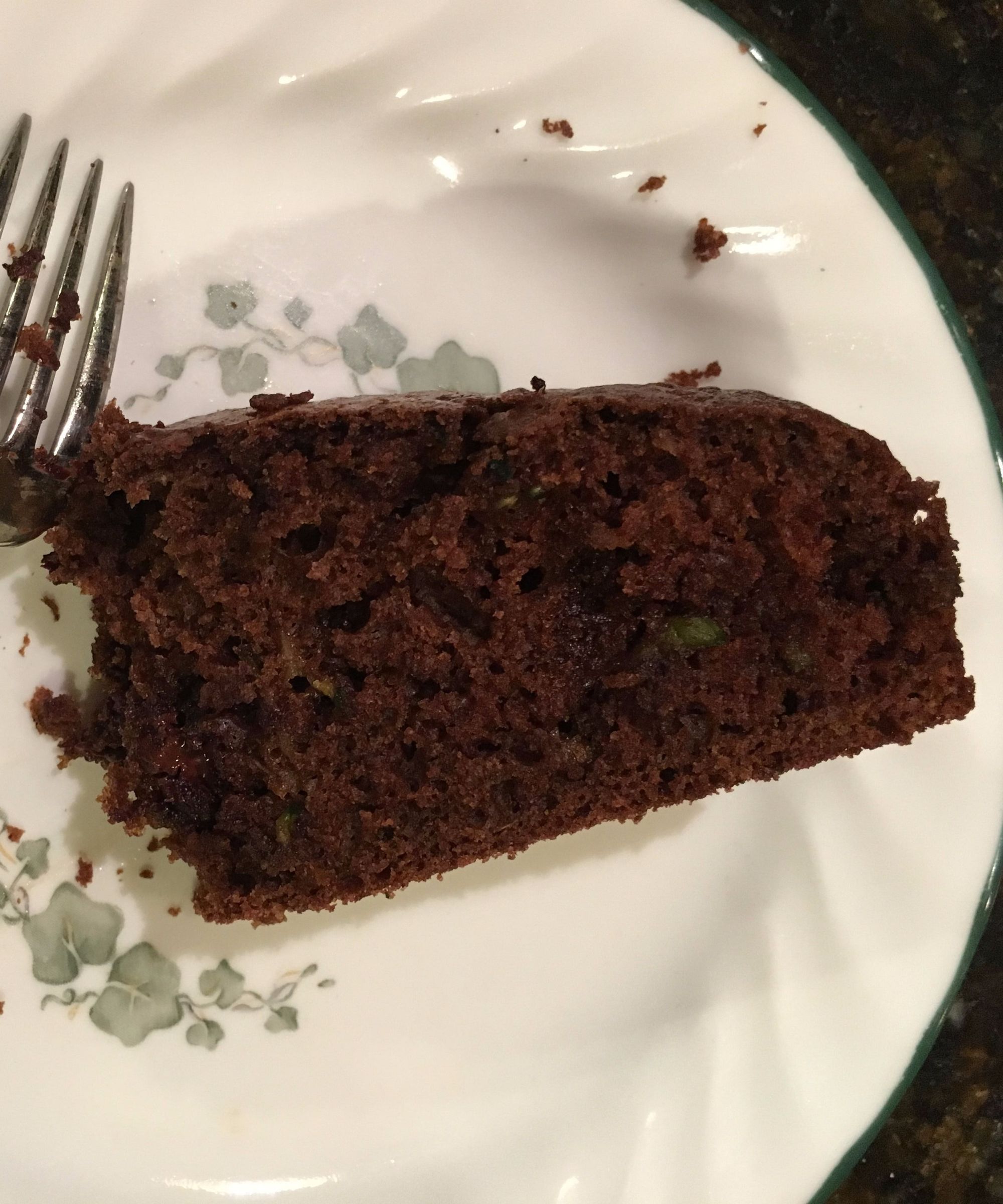 Fudgy Chocolate Zucchini Cake