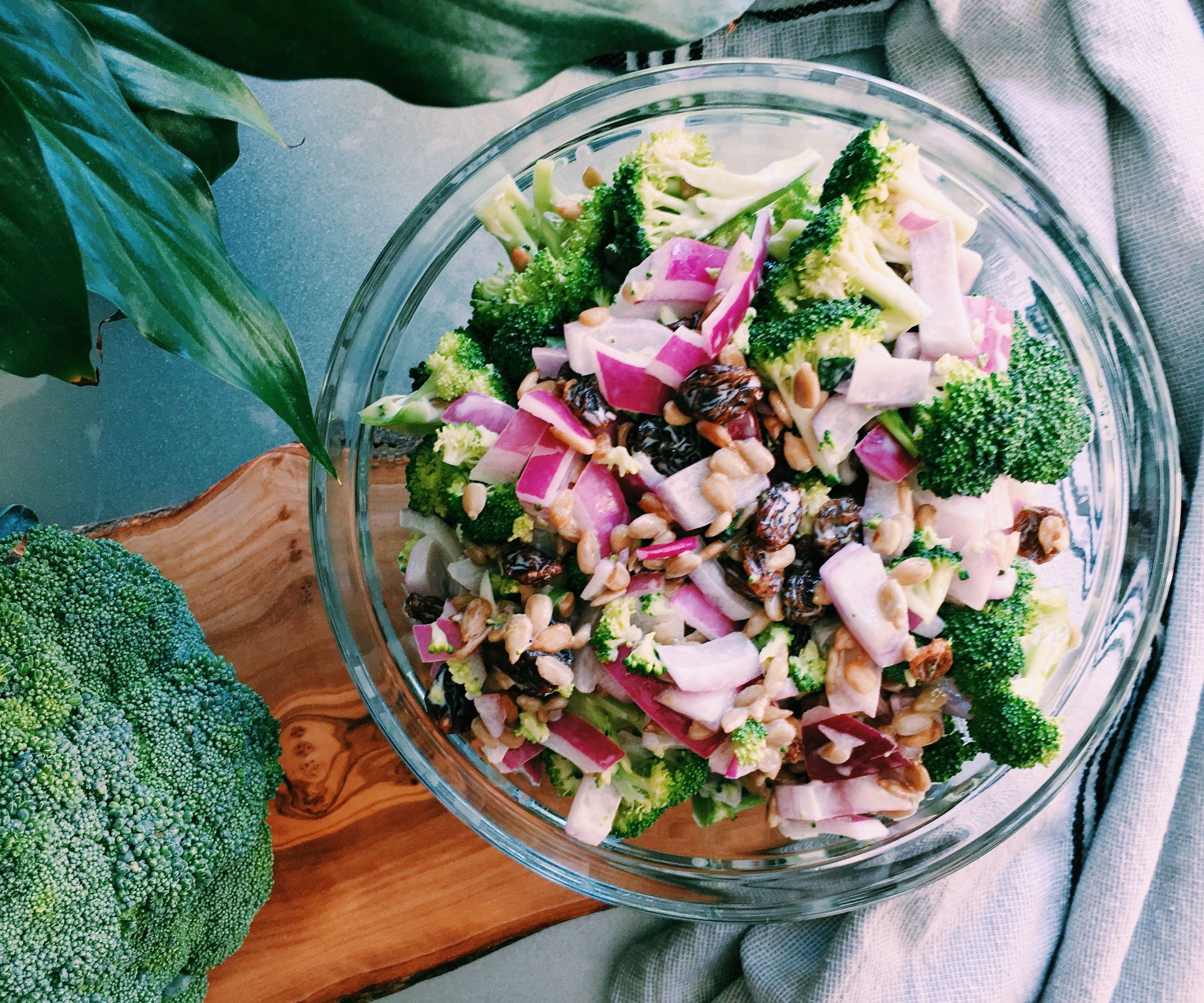 RECIPE  |  BROCCOLI SALAD