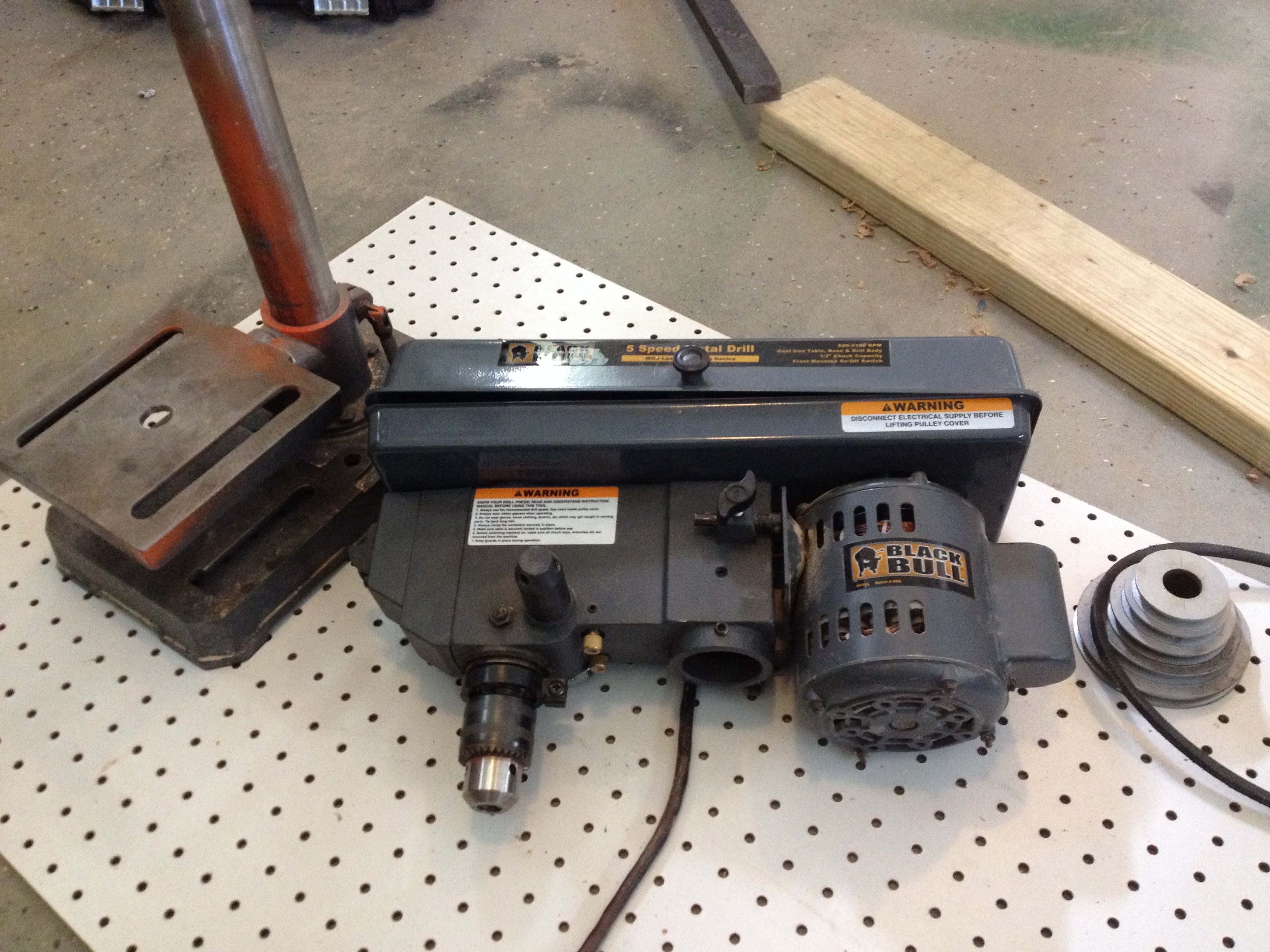 BenchTop Drill Press to Portable Drill Press 9 Steps Instructables