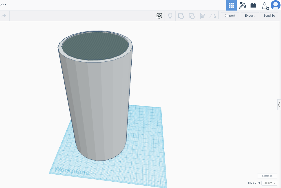 How to Make Pencil Holder on Tinkercad 7 Steps Instructables