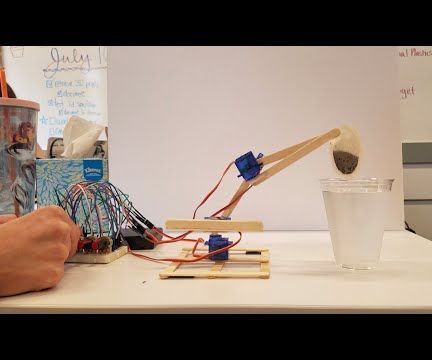 Popsicle Stick Robotic Arm (Alternate Format)