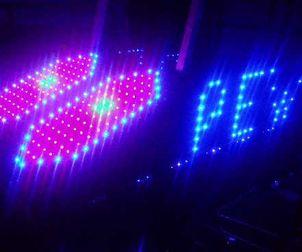 LED Art Car Tank. FadeCandy + RPi