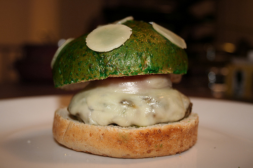 "1UP Mushroom" Mushroom Burger! : 5 Steps (with Pictures) - Instructables