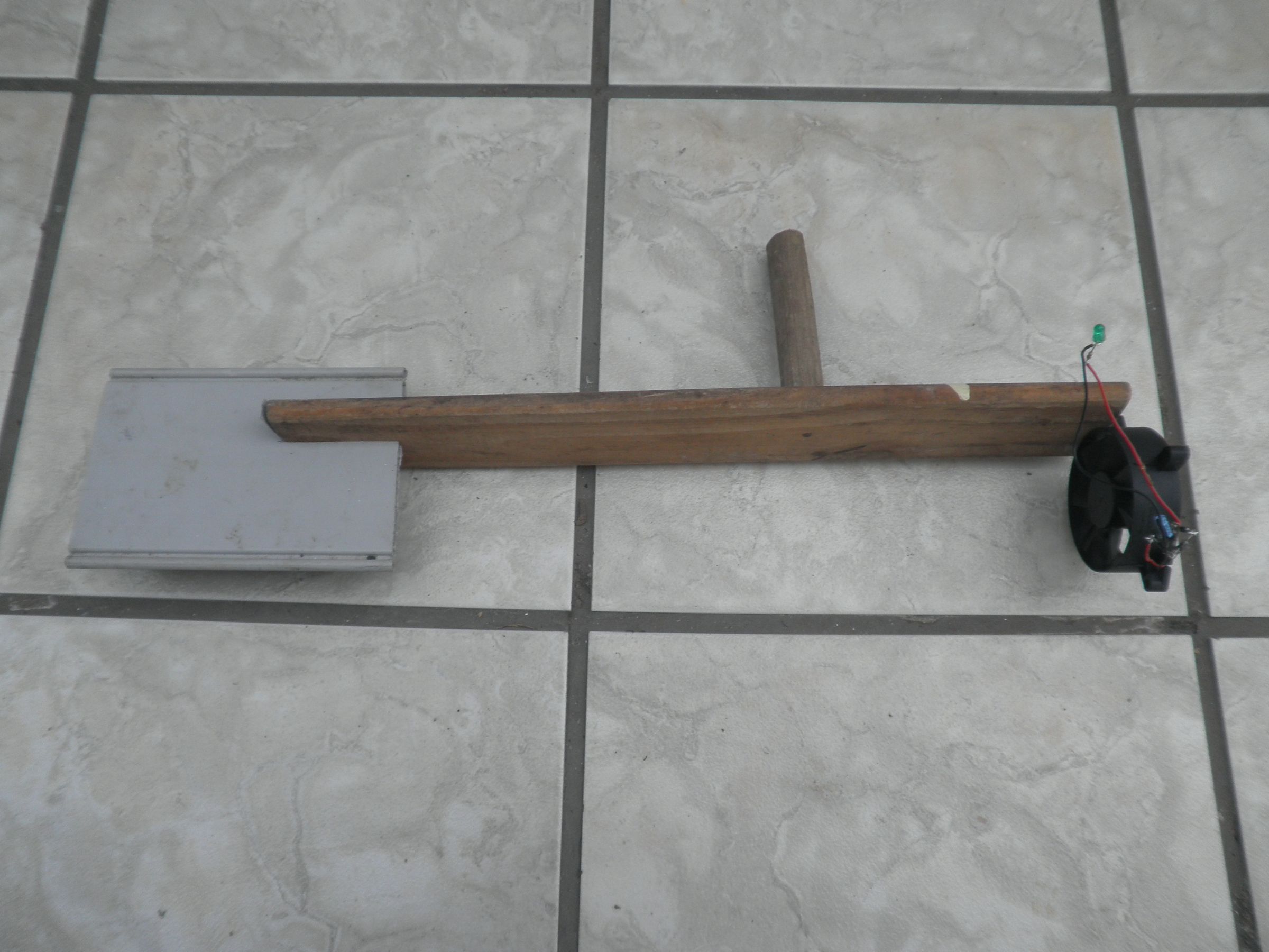 wind turbine with a cooler 8x8cm