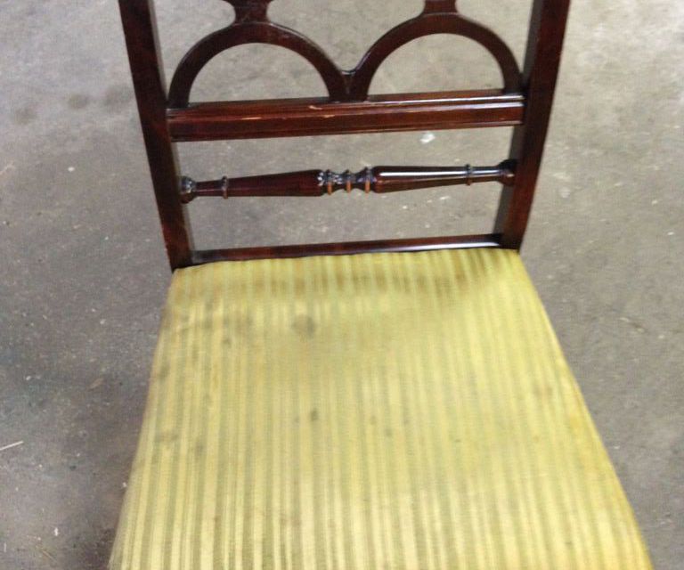 Reupholstering Antique Dining Chairs 5 Steps Instructables