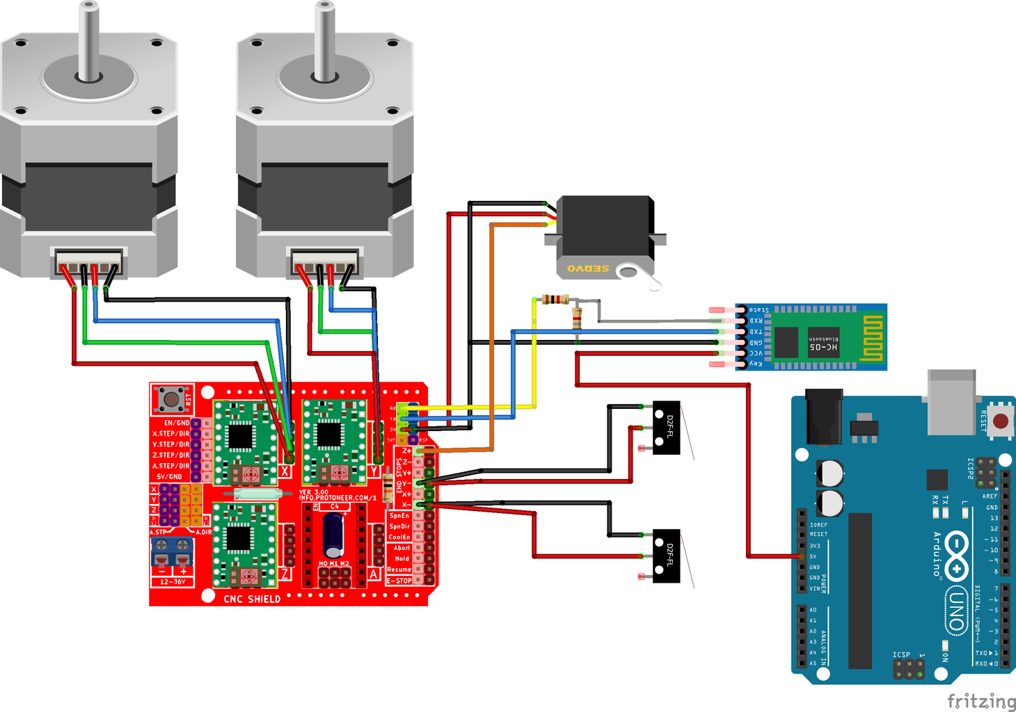 Draw Robot : 15 Steps (with Pictures) Circuit Diagram
