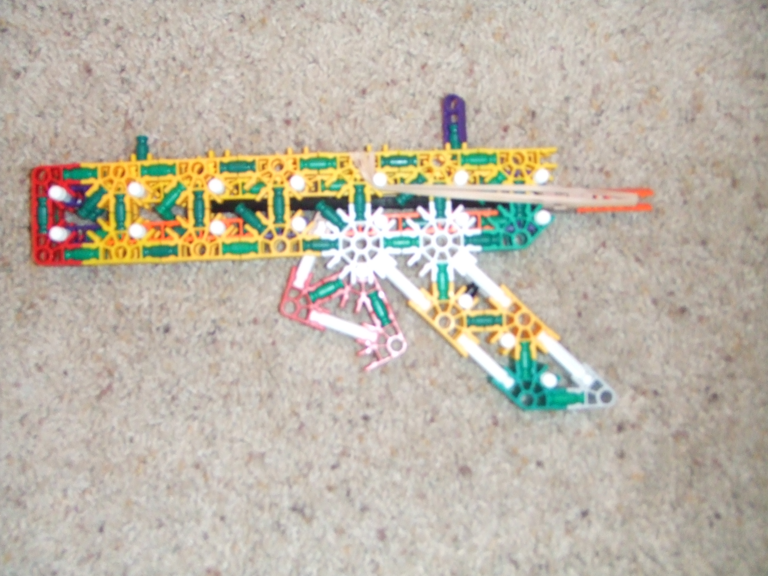 My T.A.P (Tactical Assault Pistol) Knex Gun