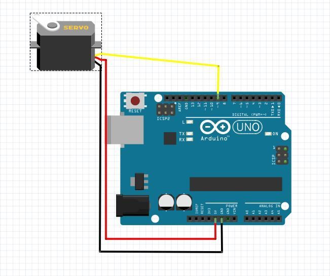 Servo Motor Keypad Control