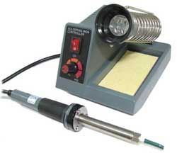Power on Soldering Iron