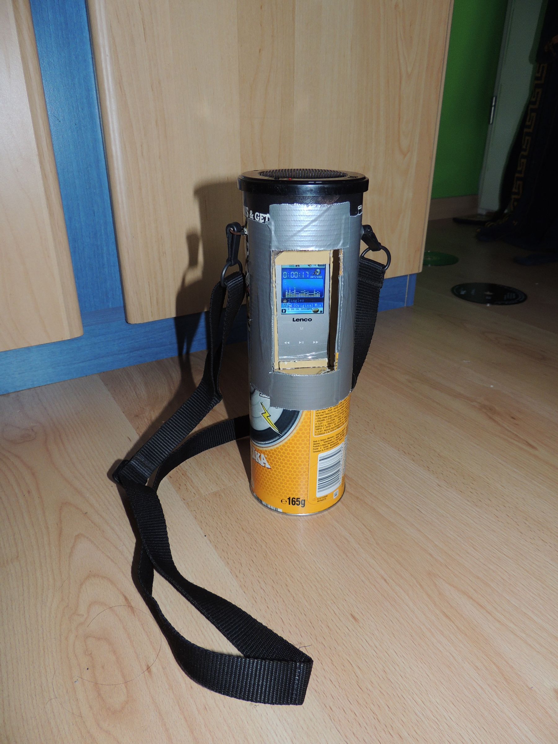 Pringles Speaker with Build-in MP4