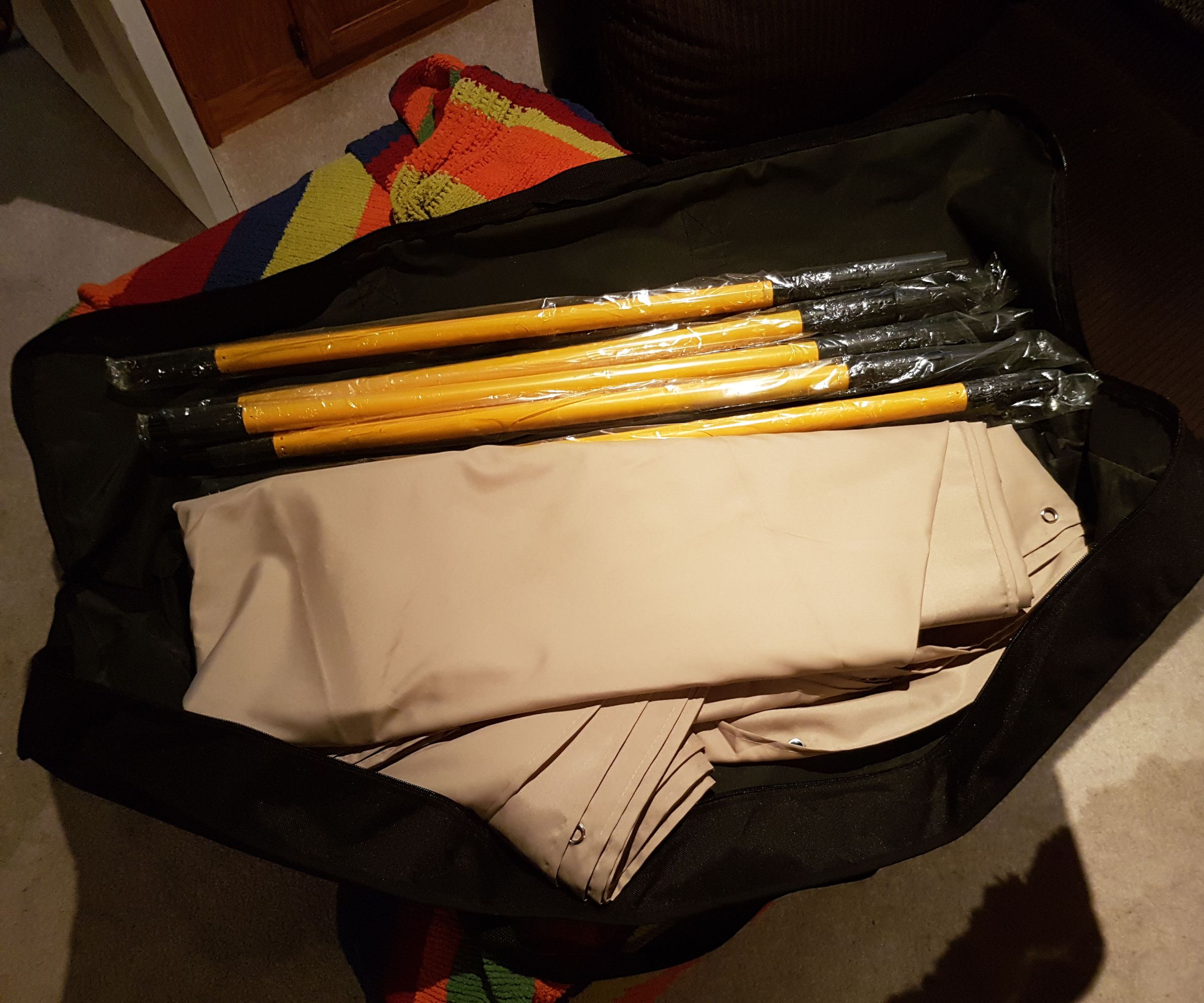Fence in a Bag Set Up