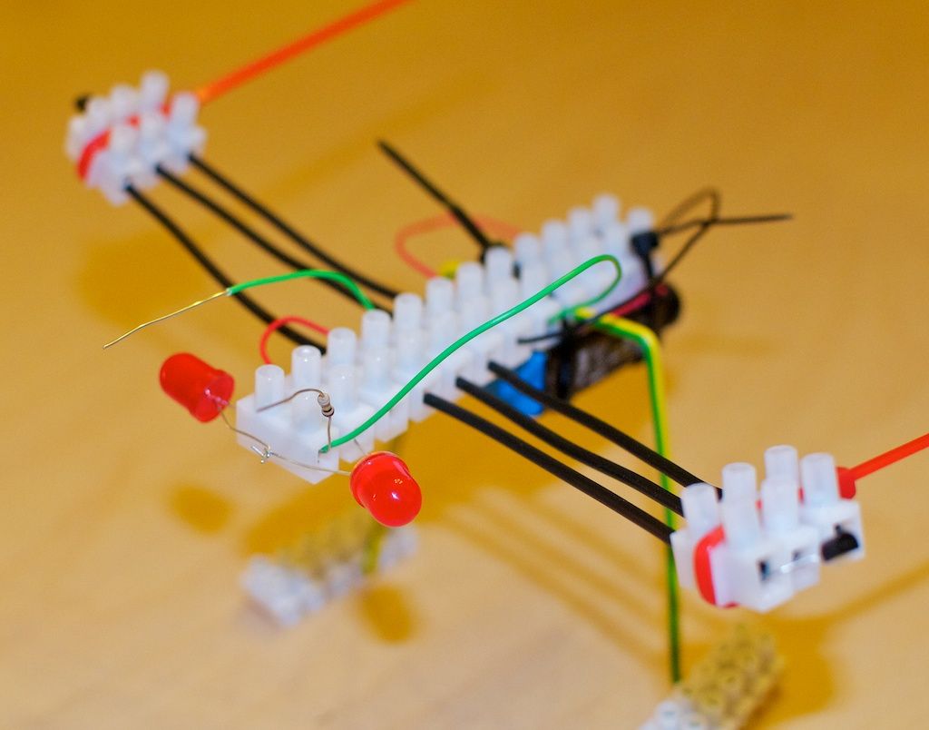 Make a Blinky Dragonfly - Maker Faire Version