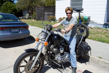 Unicycle Rack for a Motorcycle (the UniRack)