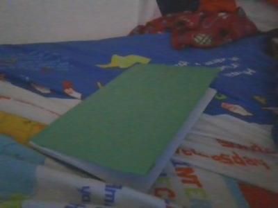 The Poorman's Notebook | a Notebook Made Out of Only Paper and Tape! (and Glue)