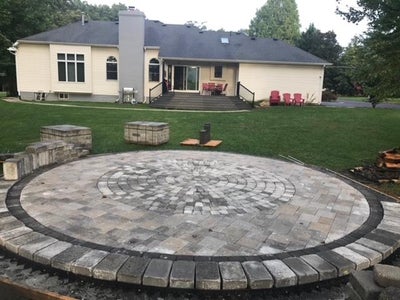 Laying Pavers