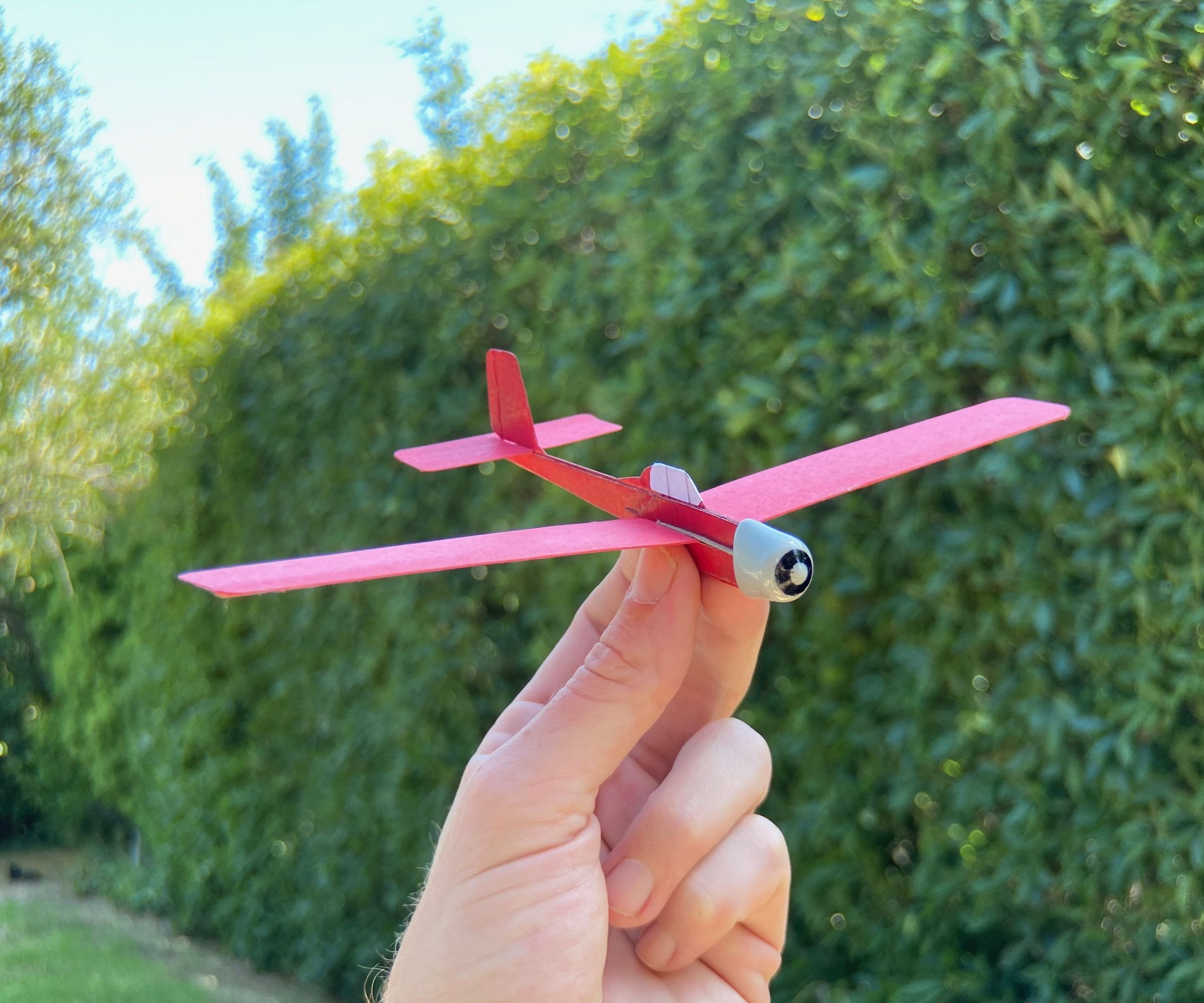 Card Stock Trainer Airplane [STEM Plane]