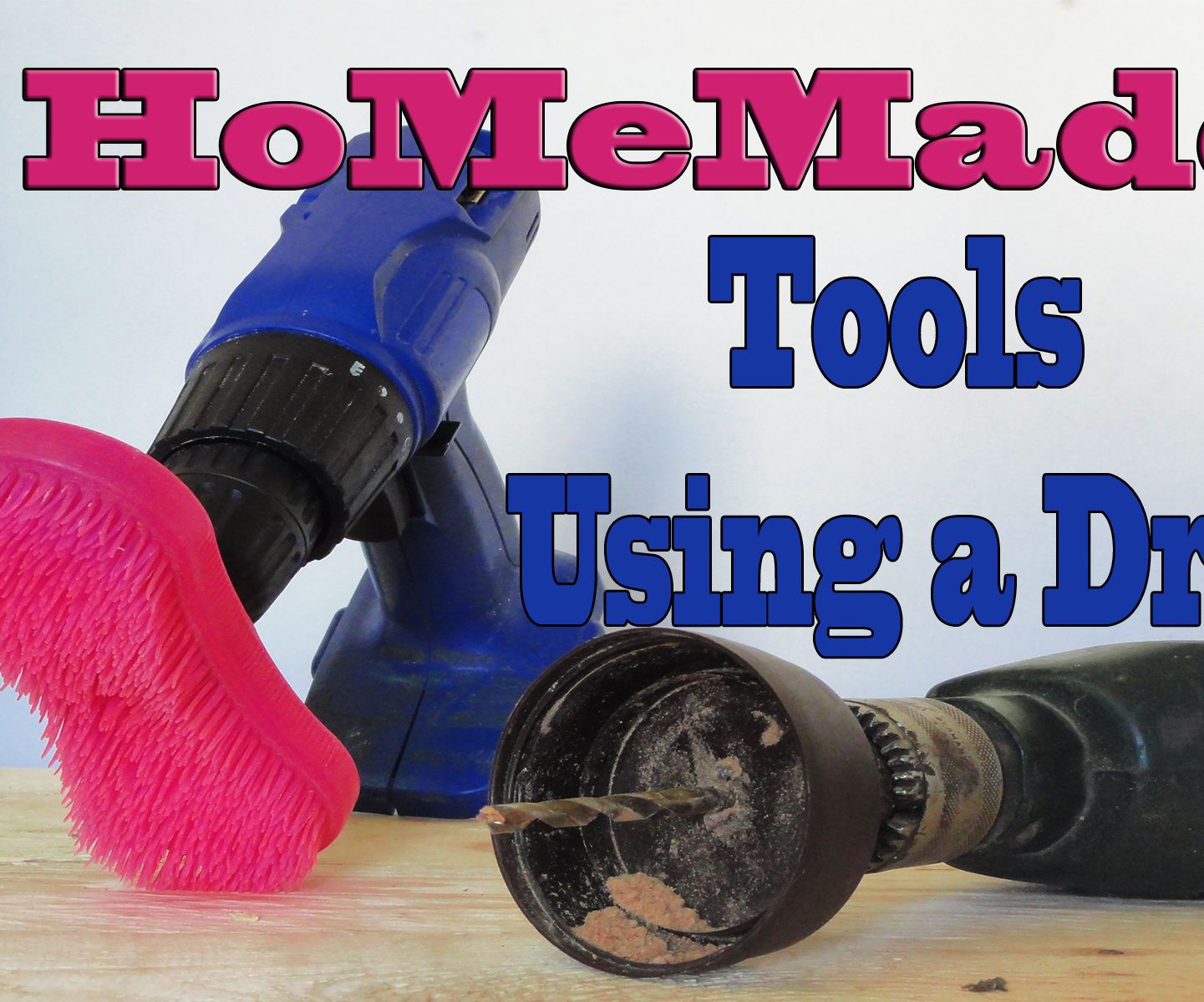 4 Homemade Tools - Using a Drill Life Hacks .