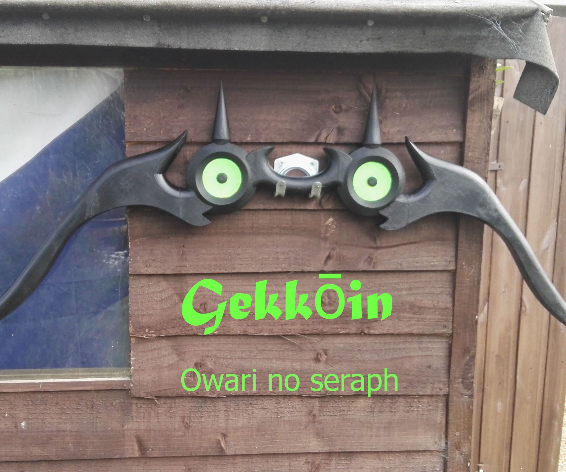 3D Printed Bow Gekkōin-Seraph of the End 