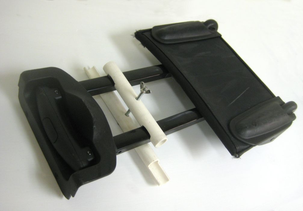 Build a cheap Car Seat Roller for Use at the Airport