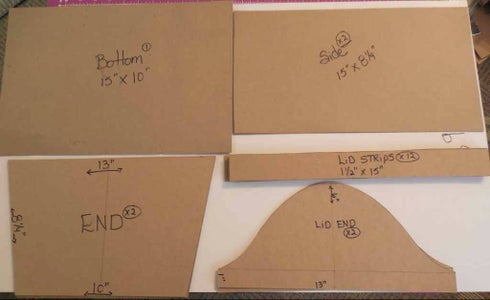 The Pattern for the Chest.