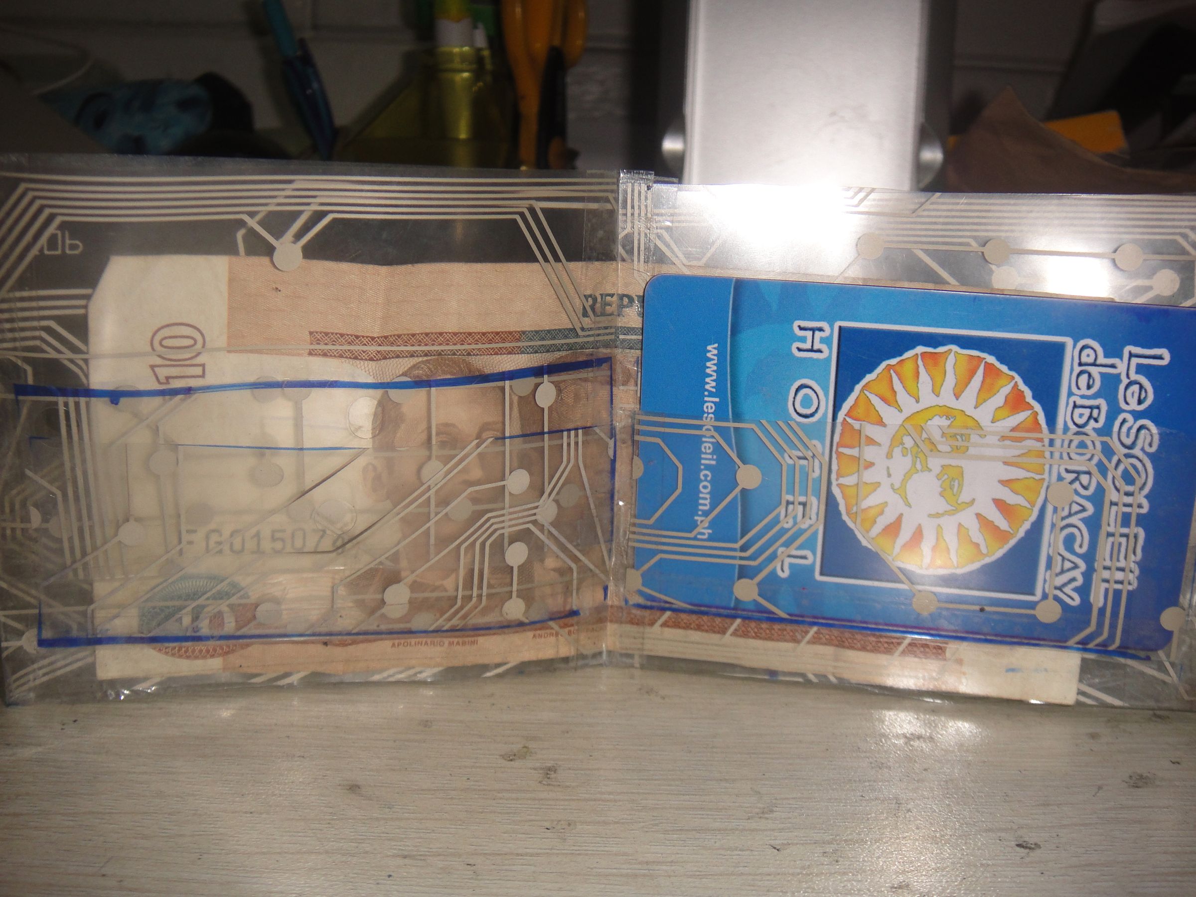 Wallet From an Old Keyboard