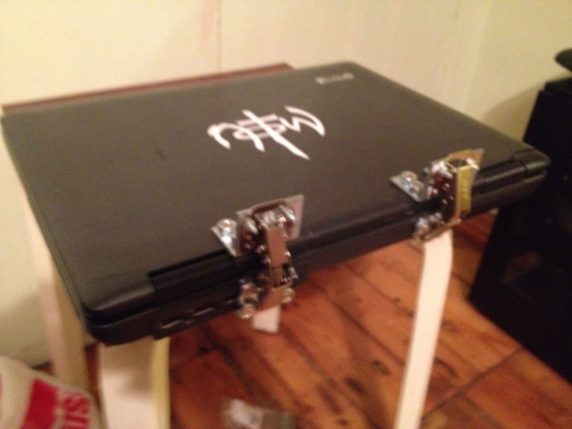Repair of Broken Laptop Hinges and Cracked Top Cover Instructables