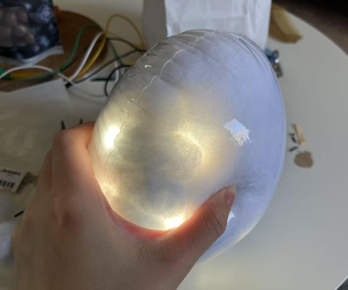 Glowing Squeezable Ball