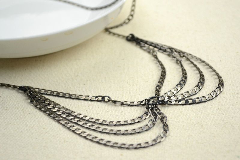 DIY Handcrafted Necklaces in a Collar Pattern