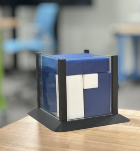 Fun With Tinkercad! 3D Puzzle Cube With Display Case