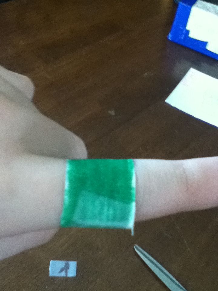 DIY paper ring for kids