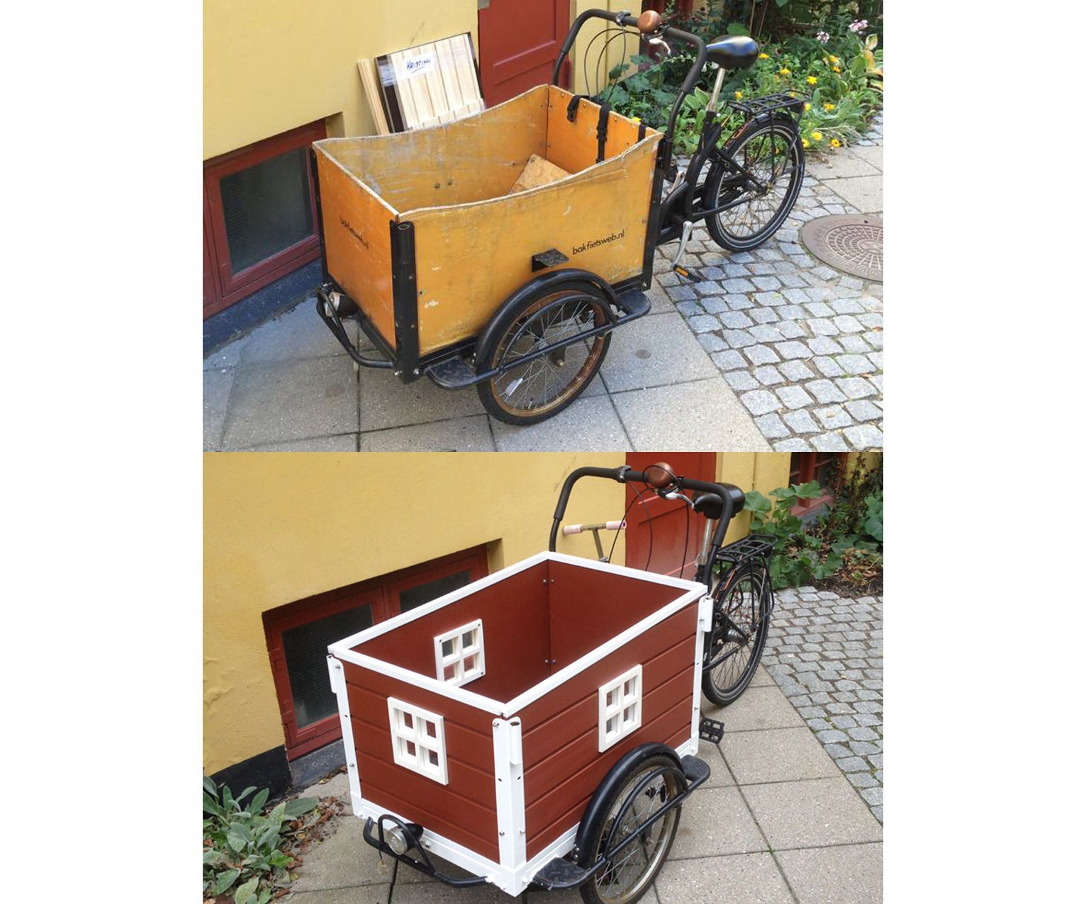 Make Your Cargo Bike Into a Swedish House