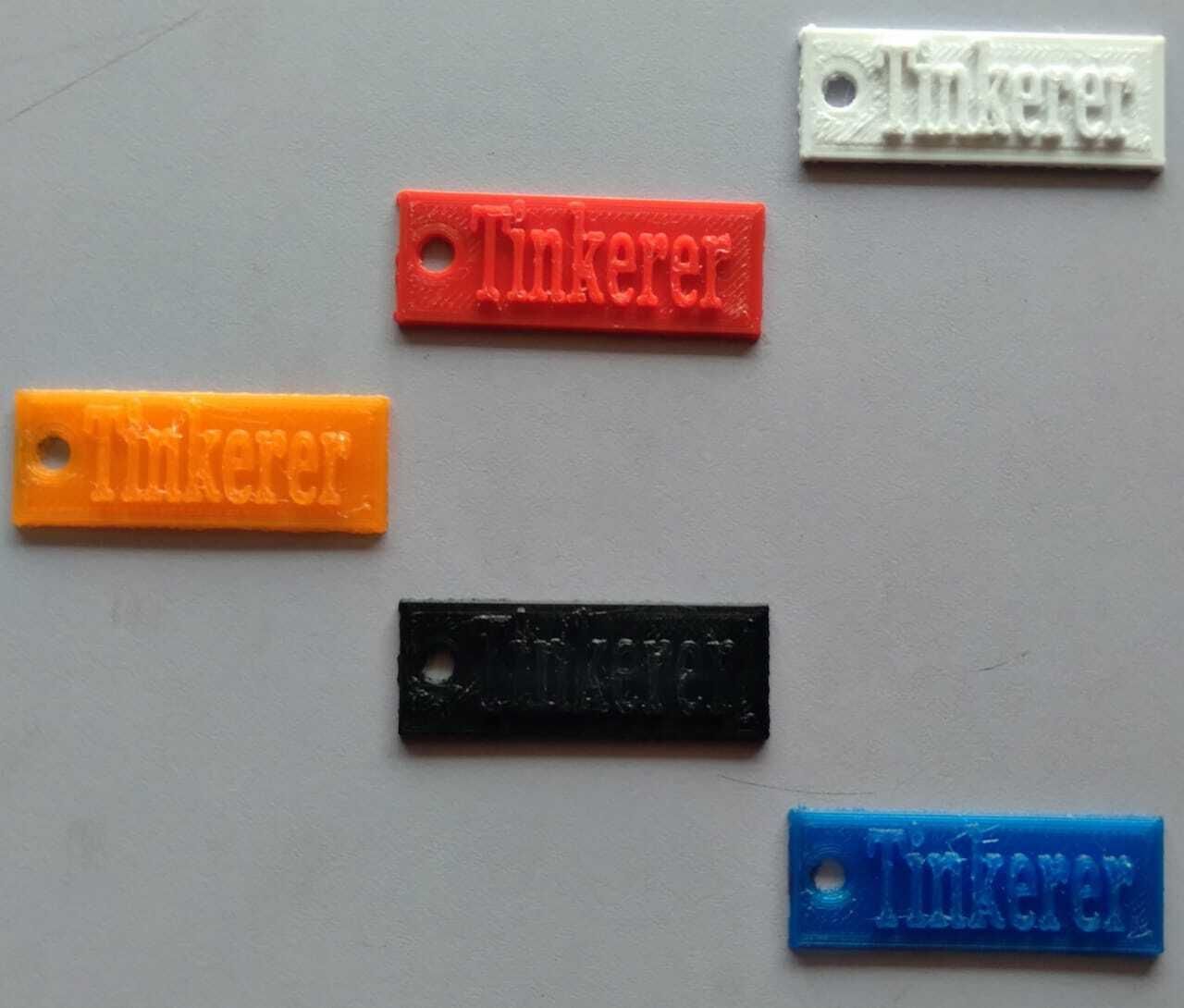 The Project Is Making Key Chain of the Students Name Using Tinkercad. 16 Steps Instructables