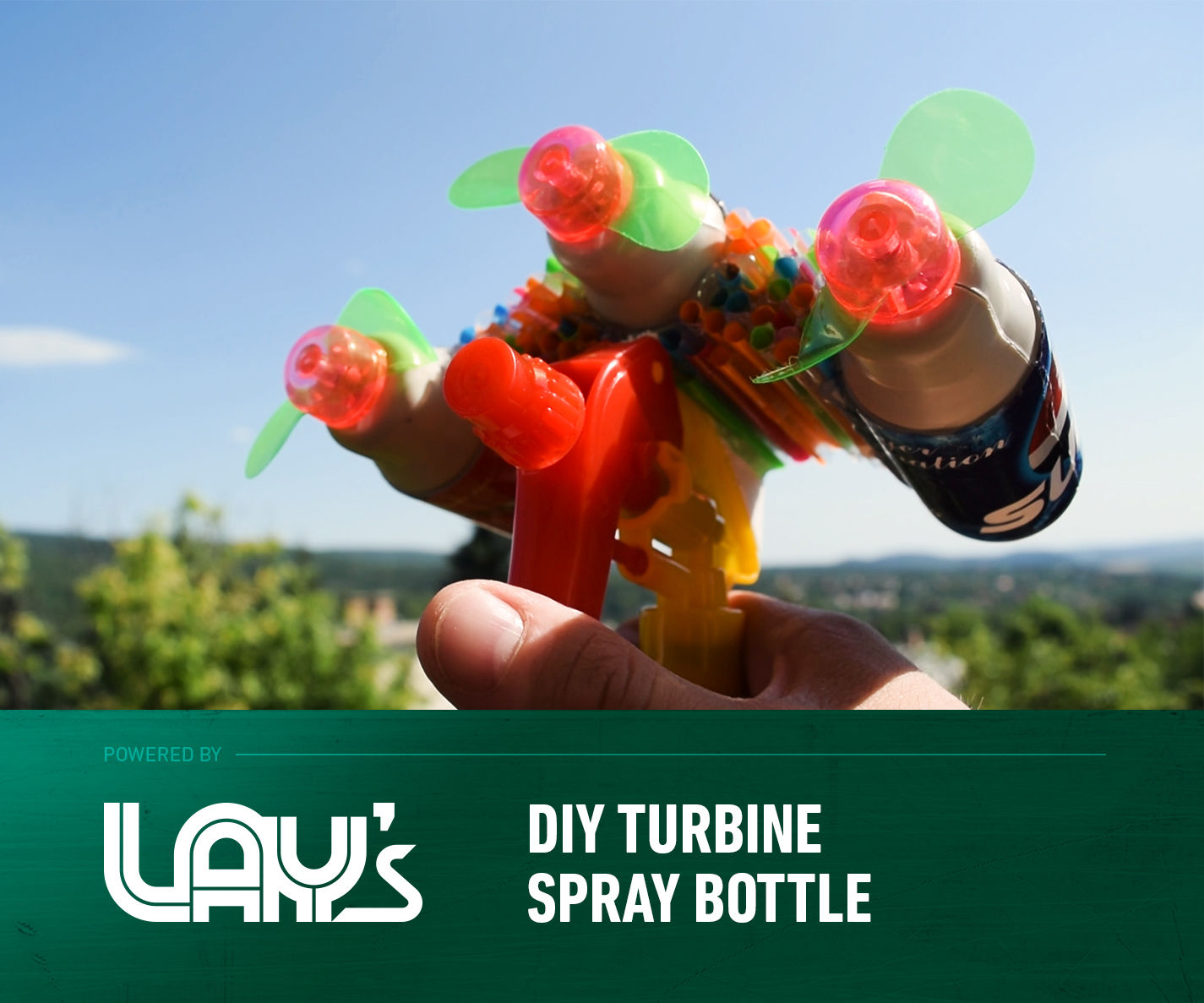 DIY Turbine Spray Bottle