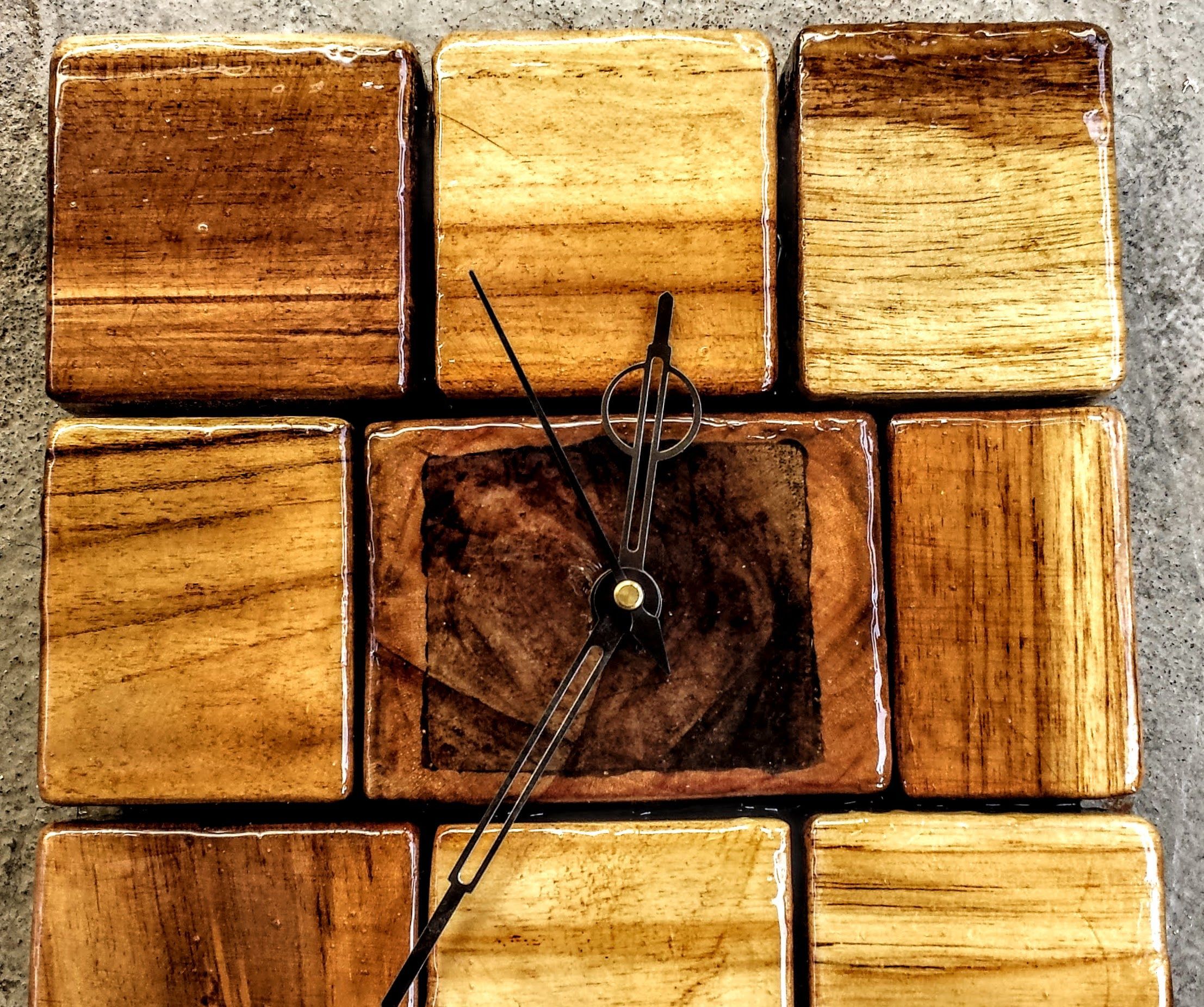 Wooden Wall Clock