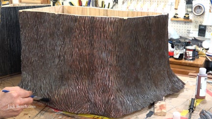 Dry Brush a Coat of Copper Paint