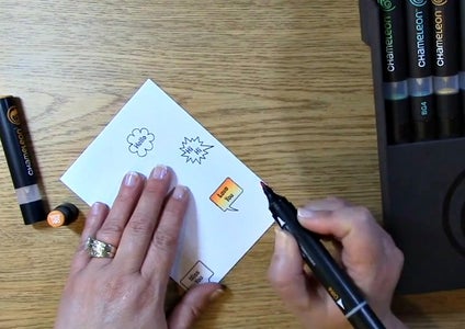 Holding Your Chameleon Pen / Marker Upright for 6-8 Seconds