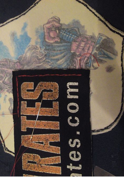 Make Patches Out of Your Old Shirts